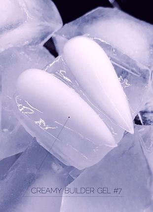Гель для наращивания crooz creamy builder gel №07, 15 мл