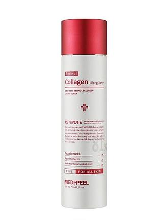 Тонер для лица с лифтинг-эффектом medipeel retinol 6 collagen lifting toner, 150 мл