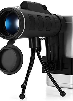 Монокуляр 40x60 з триногою та кліпсою для смартфону telescope kl-1040