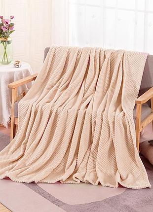 Плед двоспальний, 200х180см, blanket, рожевий