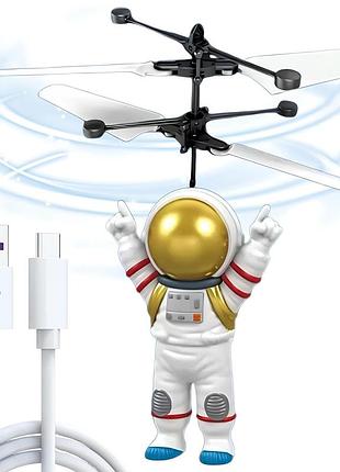 Индукционная игрушка астронавт 17х15см, с подсветкой, usb, astronauts