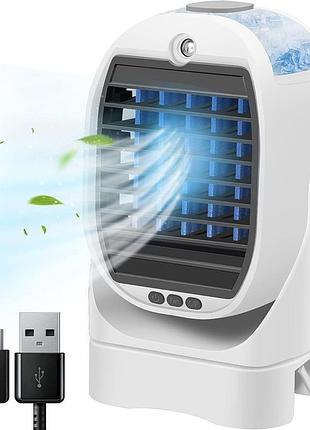 Портативный кондиционер с увлажнителем воздуха, от usb