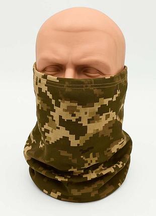 Шарф-труба летний на затяжке (33см), пиксель