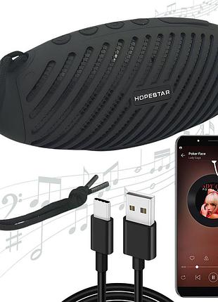 Портативная bluetooth колонка 6вт (aux, usb, cd) hopestar p5