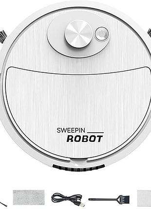 Аккумуляторный робот пылесос 3в1 c usb, sweeping robot 8088
