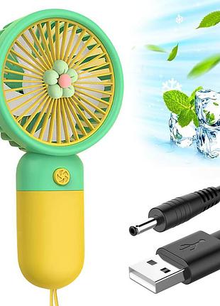 Ручний міні-вентилятор із usb-зарядкою, 15х8см