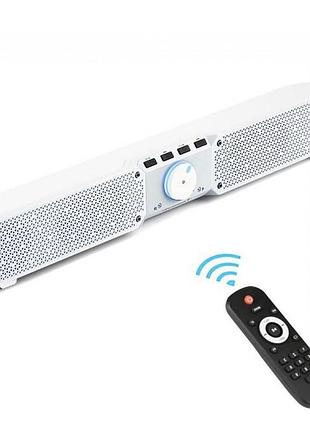 Мобильная колонка с пультом и bluetooth, soundbar q10