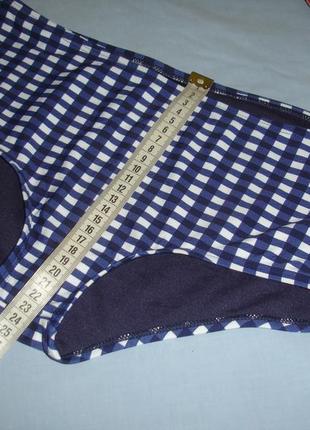 Низ от купальника женские плавки размер 46-48 / 12 бикини синие шортиками3 фото