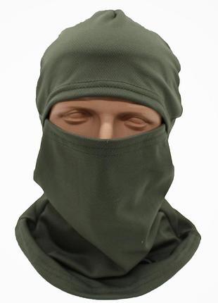 Літня балаклава coolmax, олива