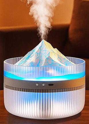 Зволожувач повітря нічник 2 л, від usb, volcano humidifier
