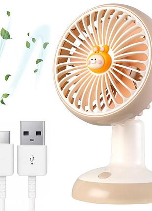 Настільний міні вентилятор з usb, mht752