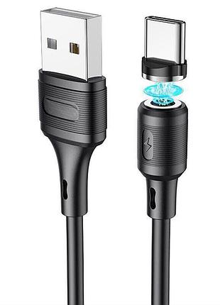 Магнітний кабель usb - type-c, 1м, x52
