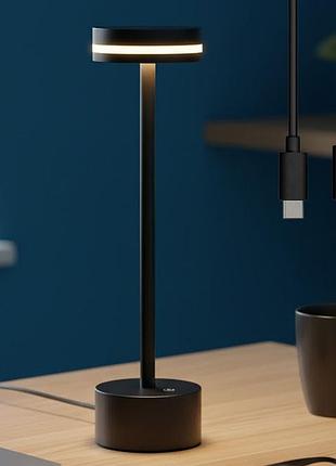 Настольная led лампа a21 с сенсорным управлением, черный