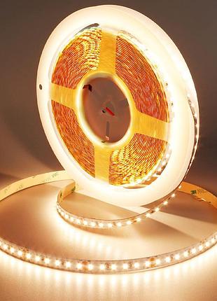 Светодиодная лента 10м + контроллер, 24v, smd2835, бегущая волна, теплый белый