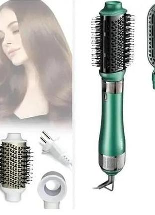 Фен-щетка для волос vgr профессиональный воздушный стайлер v-493 4 в 1