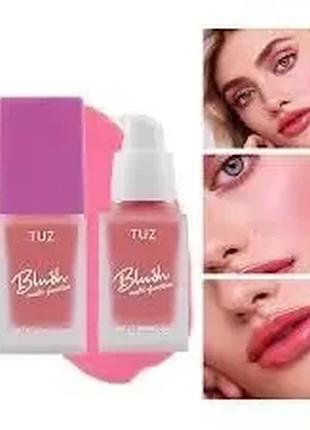 Кремовий мультитаскер tuz liquid blush brightens