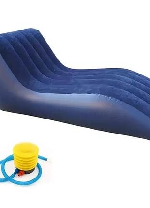 Надувное кресло s-образное 160*90*60cm