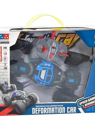 Машинка на радиоуправлении ud 2220 a, масштаб 1:18, акум.3,7v, пульт 2,4g, трансформируется