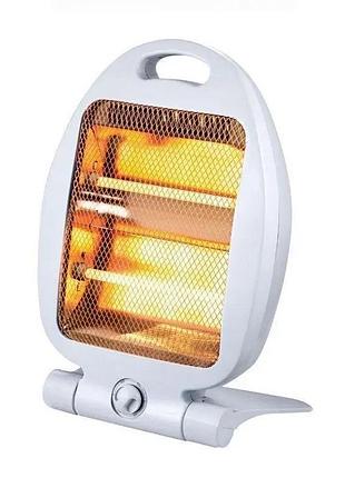 Настольный инфракрасный обогреватель domotec ms-5952 800w белый (210082)