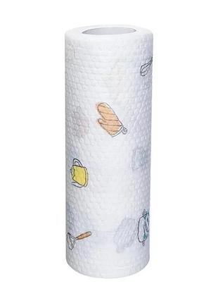 Тряпки для уборки bon home (в рулоне 50шт) (25*25см)