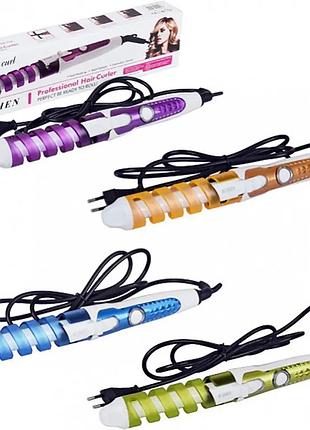 Спиральная плойка для завивки волос perfect curl rz118