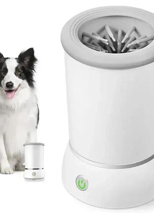 Лапомойка pet foot wash 827-6 автоматический очиститель собачьих лап с юсб usb