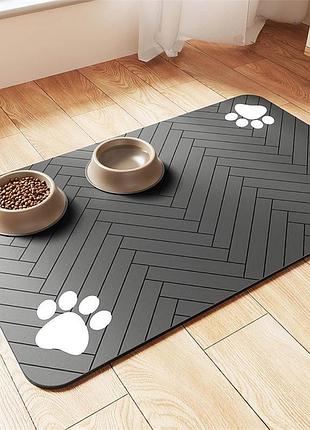 Коврик под миску для животных 50х40см