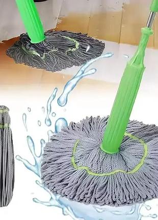 Швабра для сухого та вологого прибирання самовіджимна (shv-222)