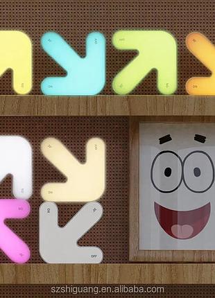 Ночник в виде стрелки / светильник "reverse arrow" and1491