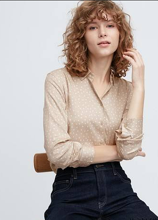 Блуза сорочка віскоза блуза рубашка вискоза uniqlo