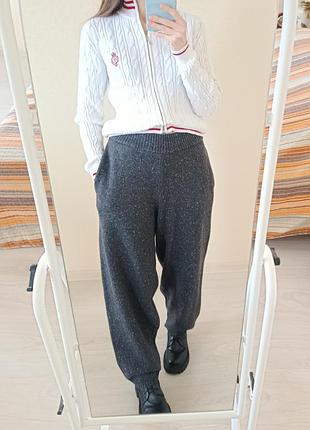 Дуже теплі вовняні трикотажні штани