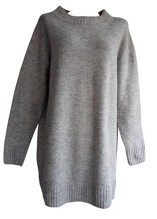 Свитер джемпер туника оверсайз большого размера батал