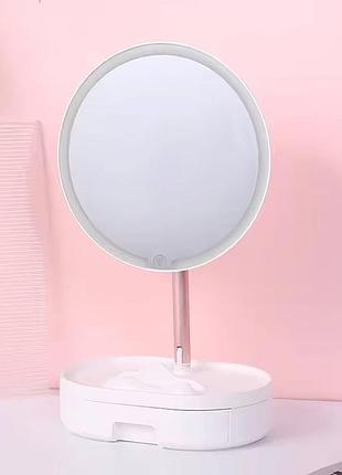 Косметичне дзеркало з led підсвічуванням, від usb