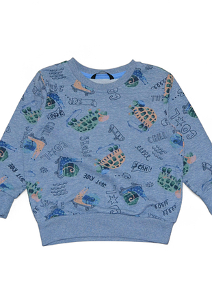 Серый свитшот george на мальчика 2-3 года