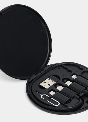 Набір адаптерів (type-c, lightning, micro-usb) 3