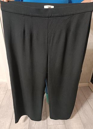 Трикотажные брючки палаццо