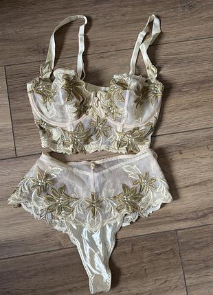 Набір білизни мереживний