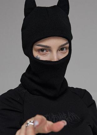 Балаклава бетмен чорний