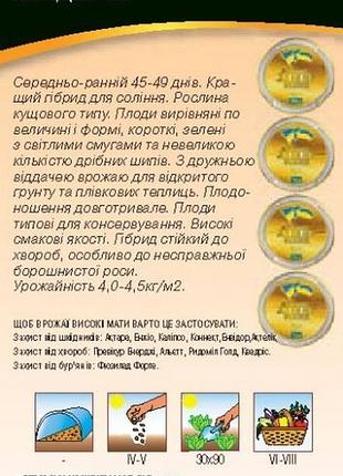 Огурец алландин 0,5г wos 2