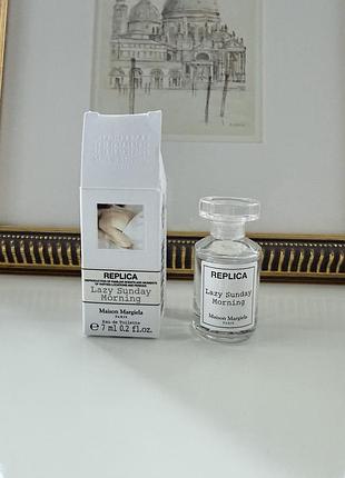 Maison martin margiela lazy sunday morning eau de toilette 7 ml оригинал