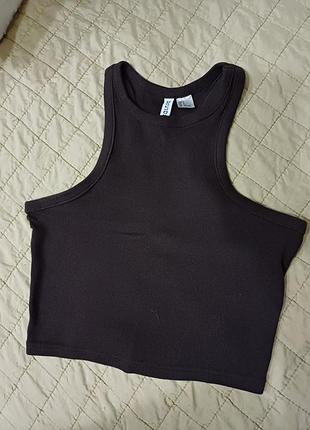 Майка в рубчик