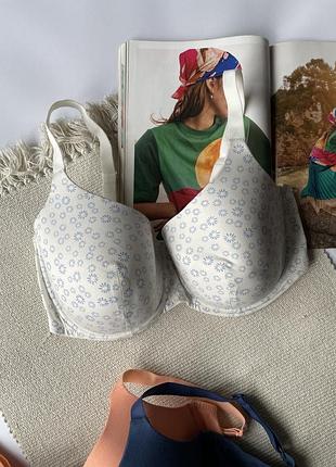 40e / 90f бавовняний бюстгальтер зі зручною чашкою m&s