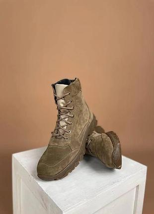 Берці демісезонні, тактичне військове взуття 006 койот