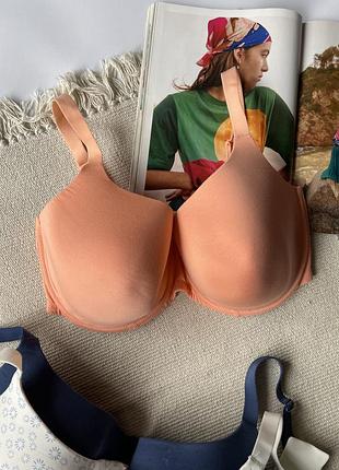 40e / 90f бавовняний бюстгальтер з глибокою зручною чашкою m&s