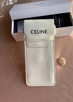 Міні сумка у стилі celine чохол для окулярів селін коричневий футляр чехол телефону айфон 12 13 10 11 iphone