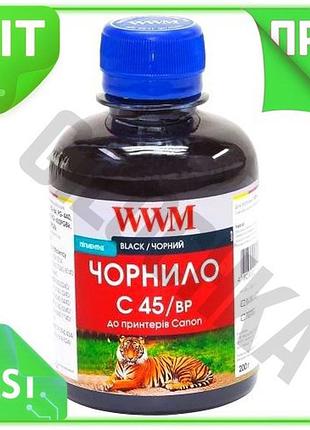 Ve чернило wwm пигментное черное new version 200 мл для принтеров canon для печати документов и фото n6w_ver