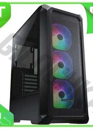 Ve корпус cougar archon 2 new version mesh rgb black midi tower atx с argb вентиляторами для игрового n6w_ver