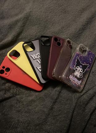 Чохли на айфон 13 в гарному стані 99 грн за 1шт.