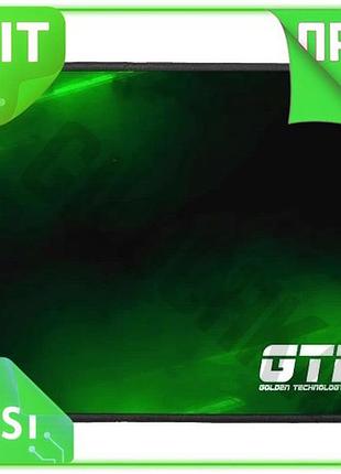 Ve коврик gtl gaming s new version black-green 250x210х2 мм антискользящий для компьютерной мыши игров n6w_ver