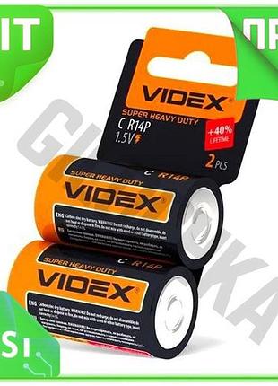 Ve батарейка c сольова videx new version excellent 2 шт 1,5v електрична батарея для іграшок та пристро n6w_ver
